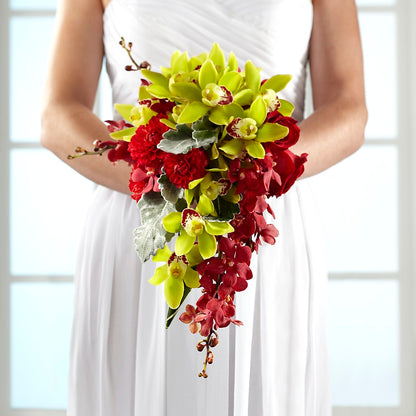 Elegant Orchid Bouquet –  Mattoon Flower Shop Inc, Mattoon IL