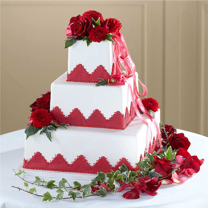 Forever Happiness Cake Decor –  Mattoon Flower Shop Inc, Mattoon IL